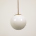 Opaline hanglampen (set)