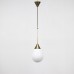 Art-Deco opaline hanglamp